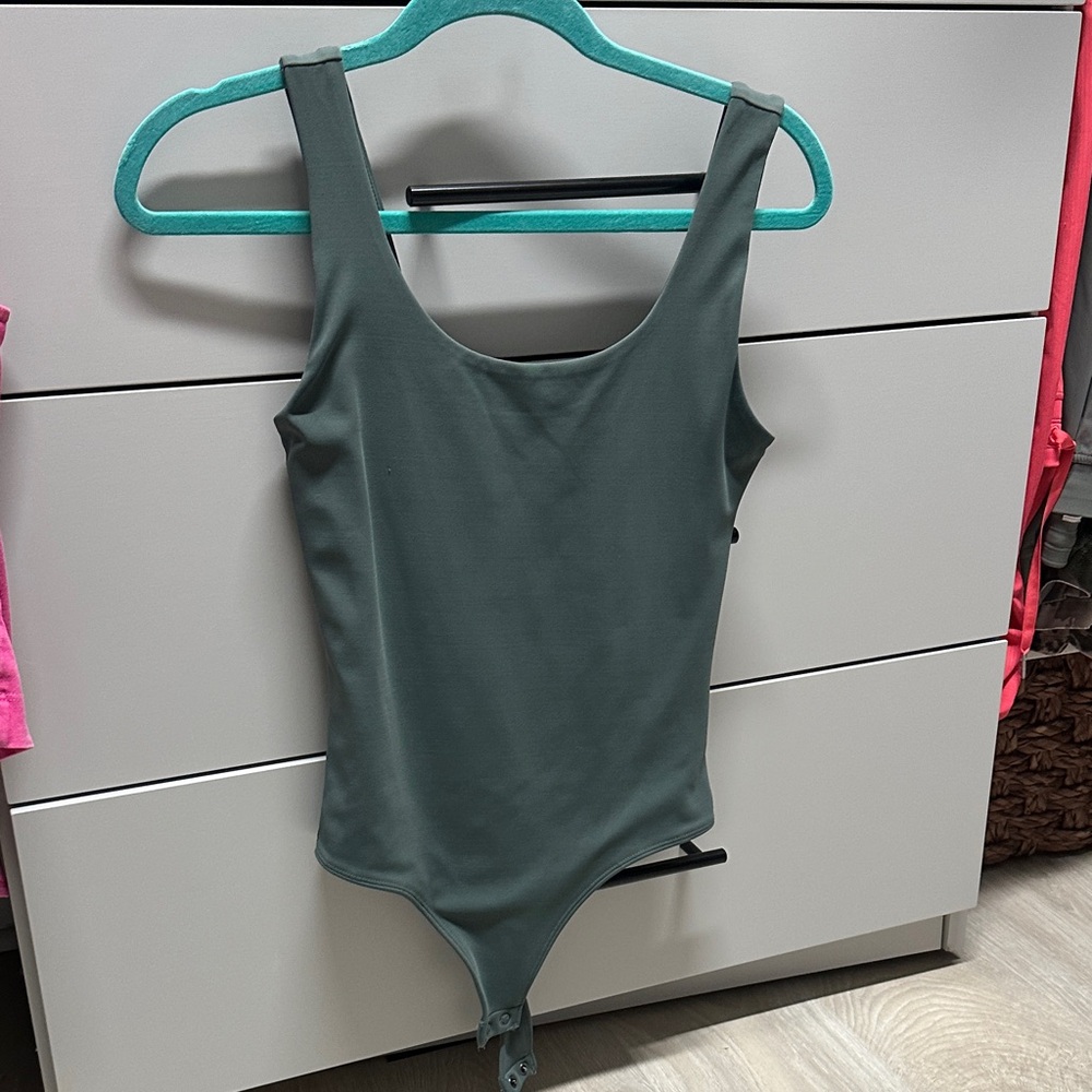 Sleek Green Bodysuit
